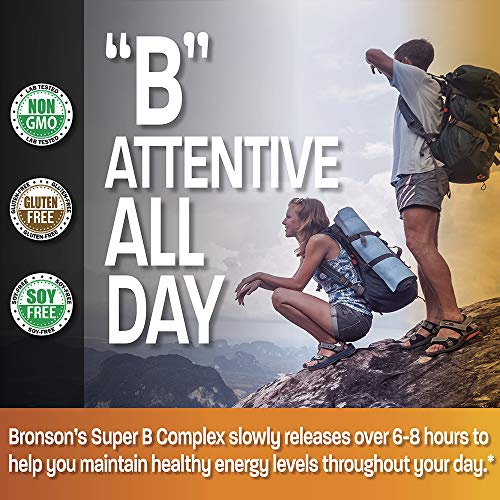 Foto 2 | Complejo De Vitamina B, 100% De Alta Potencia, Liberación Sostenida, 250 Tabletas - Venta Internacional.