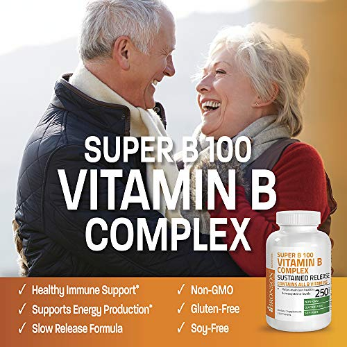 Foto 3 | Complejo De Vitamina B, 100% De Alta Potencia, Liberación Sostenida, 250 Tabletas - Venta Internacional.