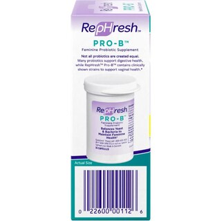 Foto 2 | Suplemento Femenino Rephresh Pro-b Probiotic 30 Cápsulas X2 - Venta Internacional.