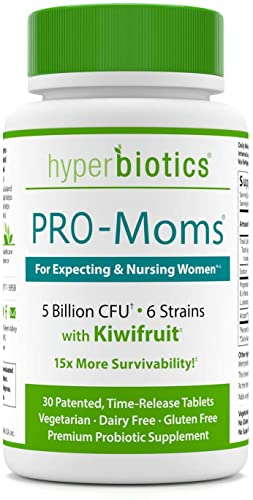 Suplemento Hyperbiotics Pro Moms Prenatal Probiotic 30 Tablet - Venta Internacional.