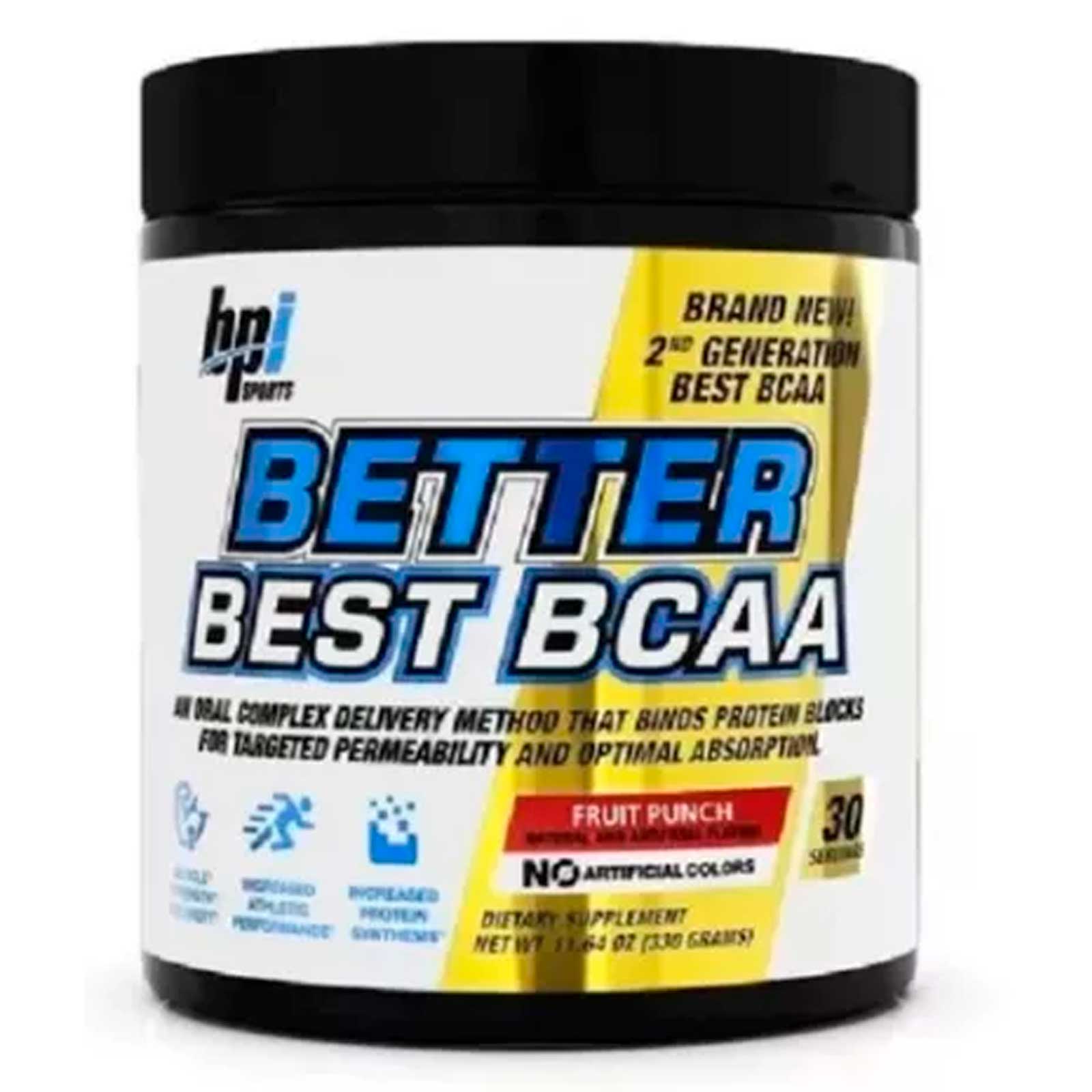 Foto 2 pulgar | Suplemento Alimenticio Bpi Better Best Bcaas Amioacidos 330grs 30 Servicios Fruit Punch