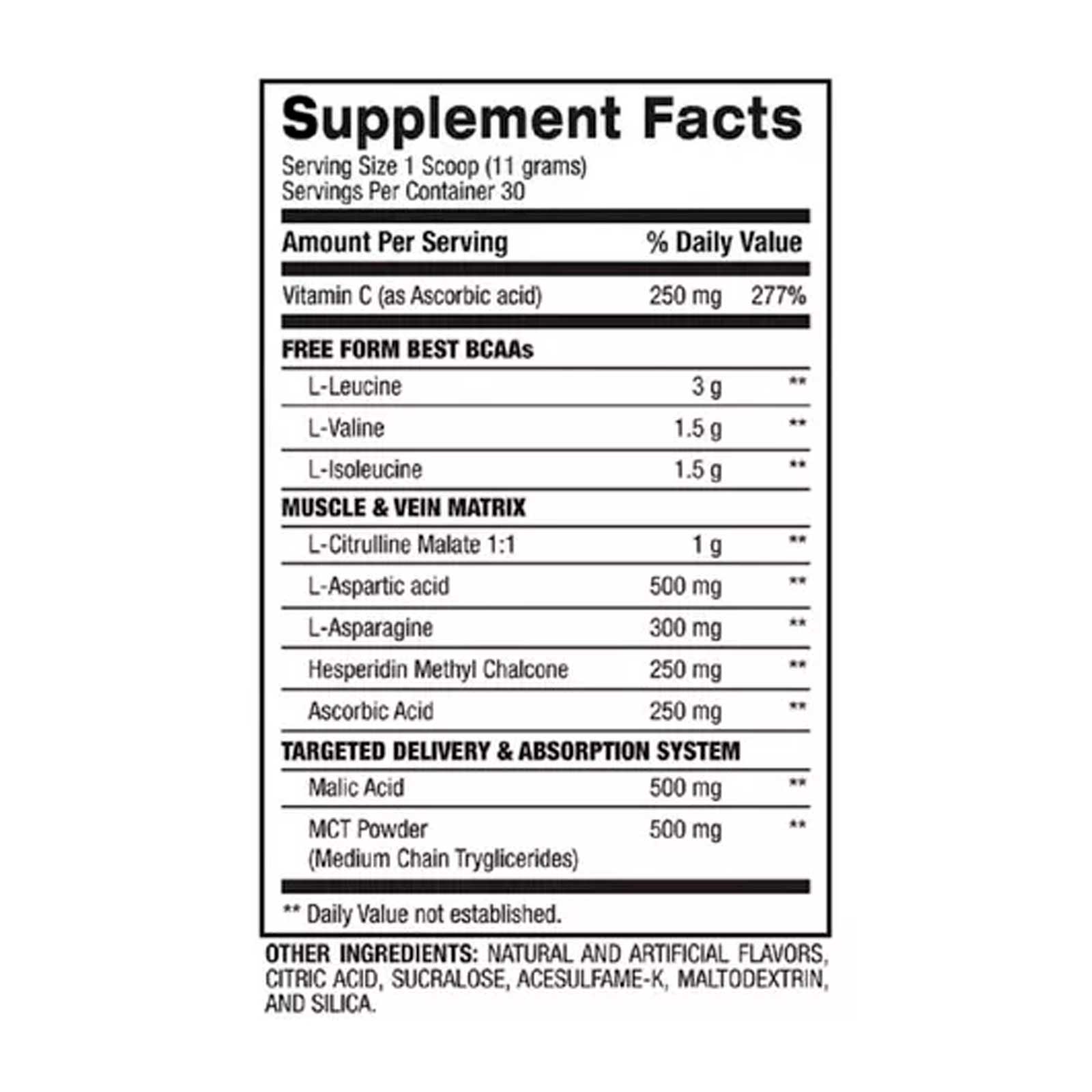 Foto 3 pulgar | Suplemento Alimenticio Bpi Better Best Bcaas Amioacidos 330grs 30 Servicios Fruit Punch