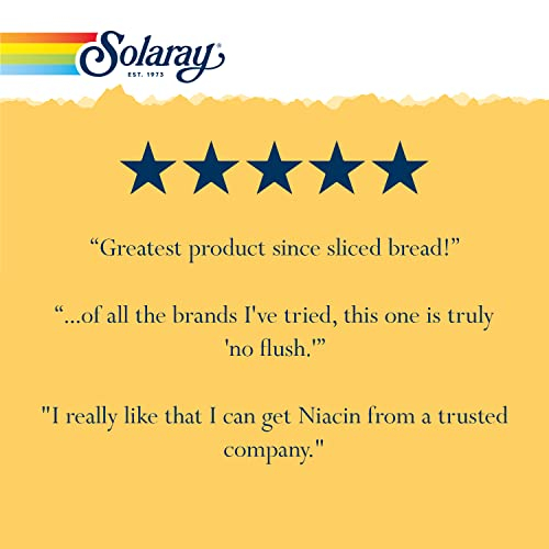Foto 6 | Suplemento Solaray Niacin No Flush, 500 Mg, 100 Cápsulas Vegetales - Venta Internacional.