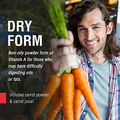 Foto 4 | Suplemento De Vitamina A Solaray Dry Form, 25 000 Ui, 60 Cápsulas Vegetales - Venta Internacional.