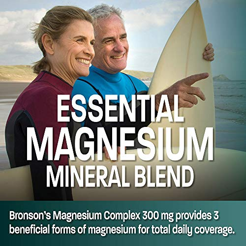 Foto 5 pulgar | Suplemento Bronson Triple Magnesium Complex 300 Mg 250 Comprimidos - Venta Internacional.