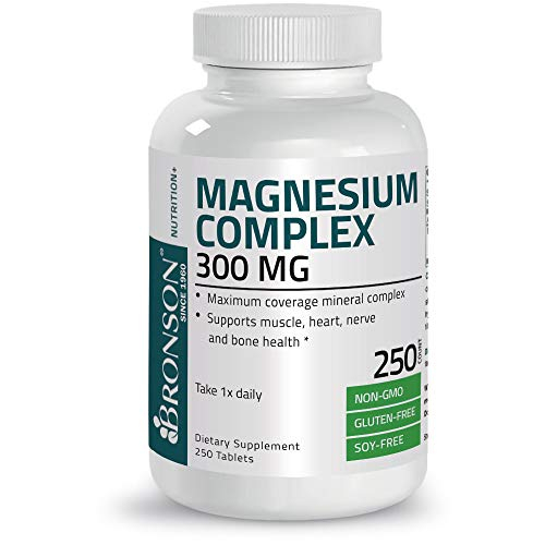 Foto 6 pulgar | Suplemento Bronson Triple Magnesium Complex 300 Mg 250 Comprimidos - Venta Internacional.