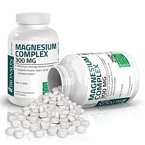 Foto 7 pulgar | Suplemento Bronson Triple Magnesium Complex 300 Mg 250 Comprimidos - Venta Internacional.