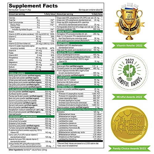 Foto 3 pulgar | Superalimento En Polvo Vibrant Health Green Vibrance 60 Porciones - Venta Internacional.