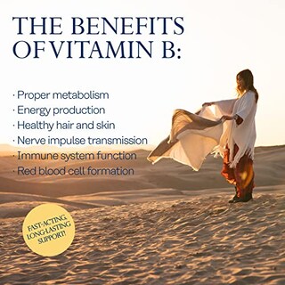 Foto 4 | Suplemento Solaray Mega Vitamina B Stress De Liberación Prolongada, 240 Unidades - Venta Internacional