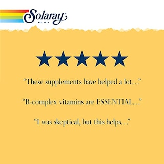 Foto 6 | Suplemento Solaray Mega Vitamina B Stress De Liberación Prolongada, 240 Unidades - Venta Internacional