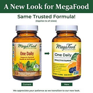 Foto 2 | Suplemento Multivitamínico Diario Megafood One, 90 Tabletas - Venta Internacional.