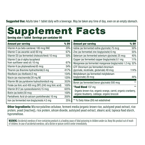 Foto 7 pulgar | Suplemento Multivitamínico Diario Megafood One, 90 Tabletas - Venta Internacional.