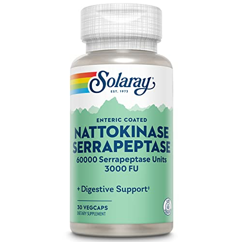 Foto 2 pulgar | Suplemento Solaray Natokinasa Y Serrapeptasa 3000 Fu 30 Ve - Venta Internacional.