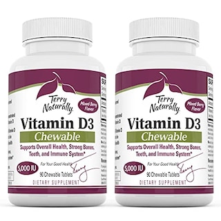 Foto 1 | Suplemento Terry Naturally de Vitamina D3 5000 UI 180 Comprimidos - Venta Internacional
