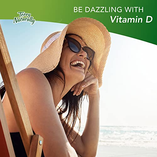 Foto 4 | Suplemento Terry Naturally de Vitamina D3 5000 UI 180 Comprimidos - Venta Internacional