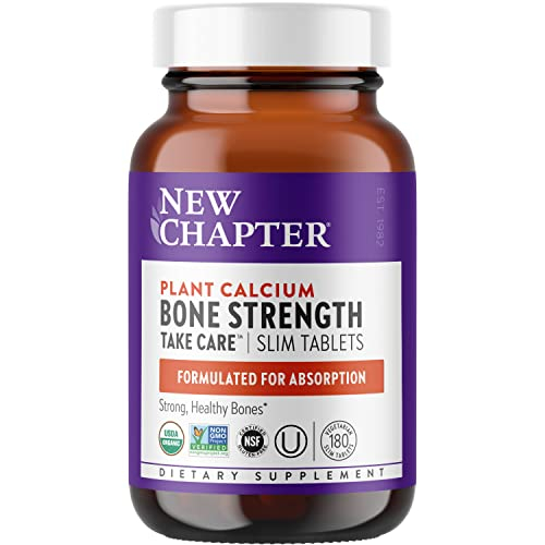 Foto 2 pulgar | Suplemento De Calcio New Chapter Bone Strength 180 Comprimidos - Venta Internacional.