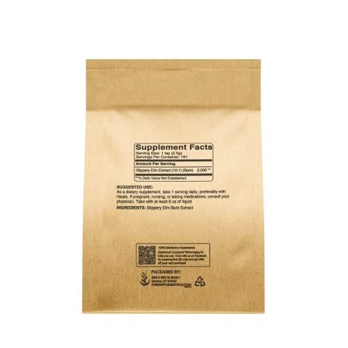 Foto 3 pulgar | Extracto De Corteza De Olmo En Polvo, 454 G, 10:1 100% Vegano Puro - Venta Internacional.
