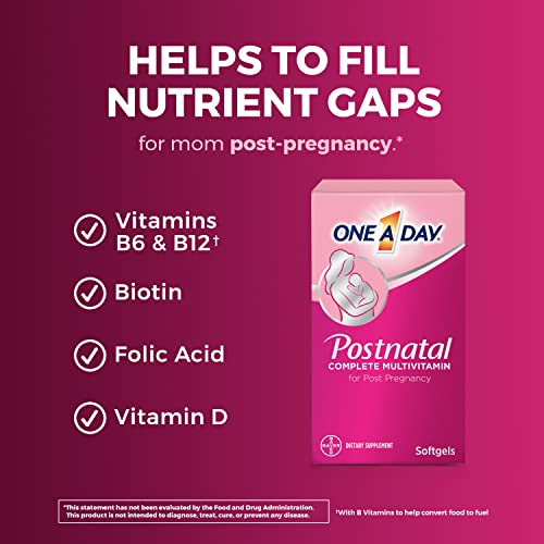 Foto 3 pulgar | Multivitamínico Postnatal Completo, 60 Comprimidos, 1 Vez Al Día - Venta Internacional.