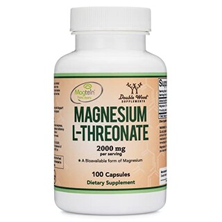 Foto 7 | Suplemento De L-treonato De Magnesio Double Wood, 2000 Mg, 100 Cápsulas - Venta Internacional.