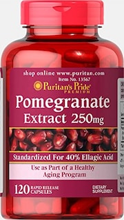 Foto 1 | Suplemento De Extracto De Granada Puritan's Pride, 250 Mg, 120 Tabletas - Venta Internacional.