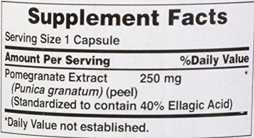 Foto 5 pulgar | Suplemento De Extracto De Granada Puritan's Pride, 250 Mg, 120 Tabletas - Venta Internacional.