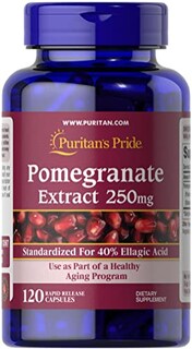Foto 6 | Suplemento De Extracto De Granada Puritan's Pride, 250 Mg, 120 Tabletas - Venta Internacional.