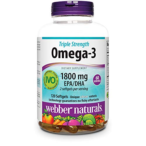 Foto 2 pulgar | Suplemento De Aceite De Pescado Omega-3 De Triple Concentración De Webber Naturals - Venta Internacional.