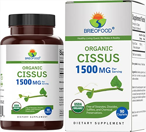 Foto 2 pulgar | Suplemento Brieofood Cissus Quadrangularis 1500 Mg 90 Comprimidos - Venta Internacional.