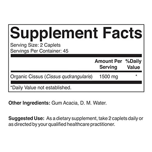 Foto 3 pulgar | Suplemento Brieofood Cissus Quadrangularis 1500 Mg 90 Comprimidos - Venta Internacional.