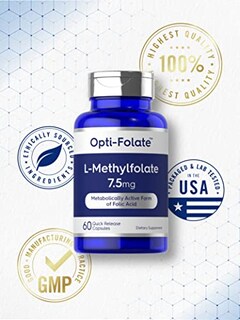 Foto 5 | Suplemento De L-metilfolato De Carlyle 7,5 Mg 60 Cápsulas - Venta Internacional.