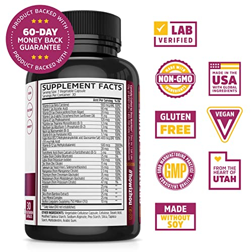 Foto 3 pulgar | Suplemento Multivitamínico Daily Boost De Zhou Nutrition, 30 Porciones - Venta Internacional.