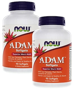 Foto 1 | Cápsulas Blandas Adam De Supplement Now Foods Para Hombres Con Múltiples Vitaminas, 90 Cápsulas Blan - Venta Inter