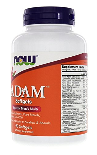 Foto 3 pulgar | Cápsulas Blandas Adam De Supplement Now Foods Para Hombres Con Múltiples Vitaminas, 90 Cápsulas Blan - Venta Inter