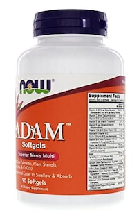 Foto 2 | Cápsulas Blandas Adam De Supplement Now Foods Para Hombres Con Múltiples Vitaminas, 90 Cápsulas Blan - Venta Inter