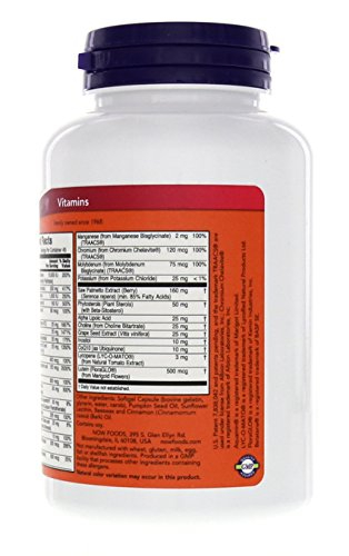 Foto 5 pulgar | Cápsulas Blandas Adam De Supplement Now Foods Para Hombres Con Múltiples Vitaminas, 90 Cápsulas Blan - Venta Inter