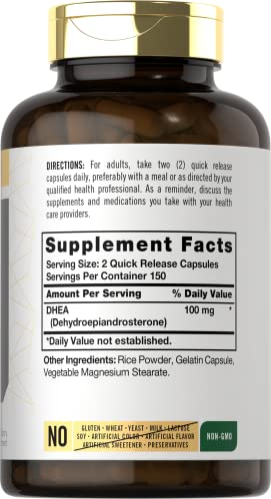 Foto 3 pulgar | Suplemento Carlyle Dhea 100 Mg 300 Cápsulas Sin Ogm Gluten Fr - Venta Internacional.