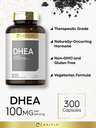 Foto 4 pulgar | Suplemento Carlyle Dhea 100 Mg 300 Cápsulas Sin Ogm Gluten Fr - Venta Internacional.
