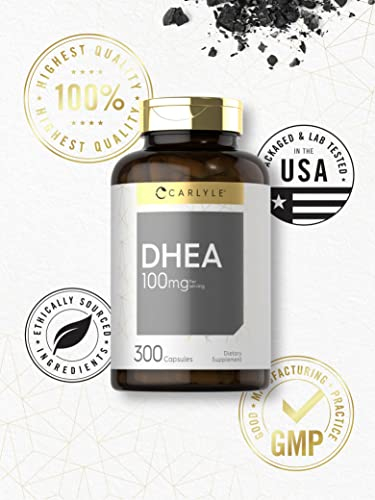 Foto 6 pulgar | Suplemento Carlyle Dhea 100 Mg 300 Cápsulas Sin Ogm Gluten Fr - Venta Internacional.