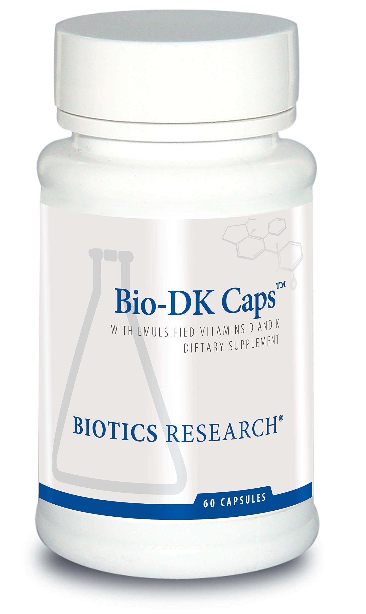 Foto 2 pulgar | Suplemento Biotics Research Bio Dk Caps 125 De Vitamina D3 Y K - Venta Internacional.