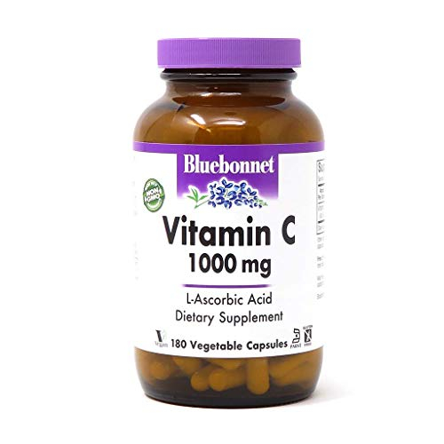 Foto 3 pulgar | Suplemento Bluebonnet Nutrition De Vitamina C 1000 Mg 180 Cápsulas - Venta Internacional.