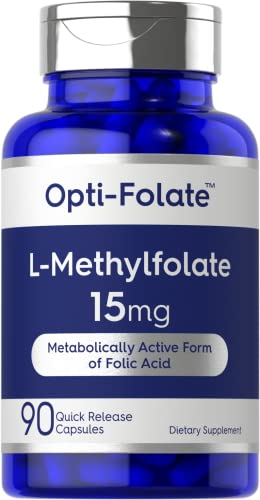 Foto 2 pulgar | Suplemento De L-metilfolato De Carlyle 15 Mg 90 Cápsulas - Venta Internacional.