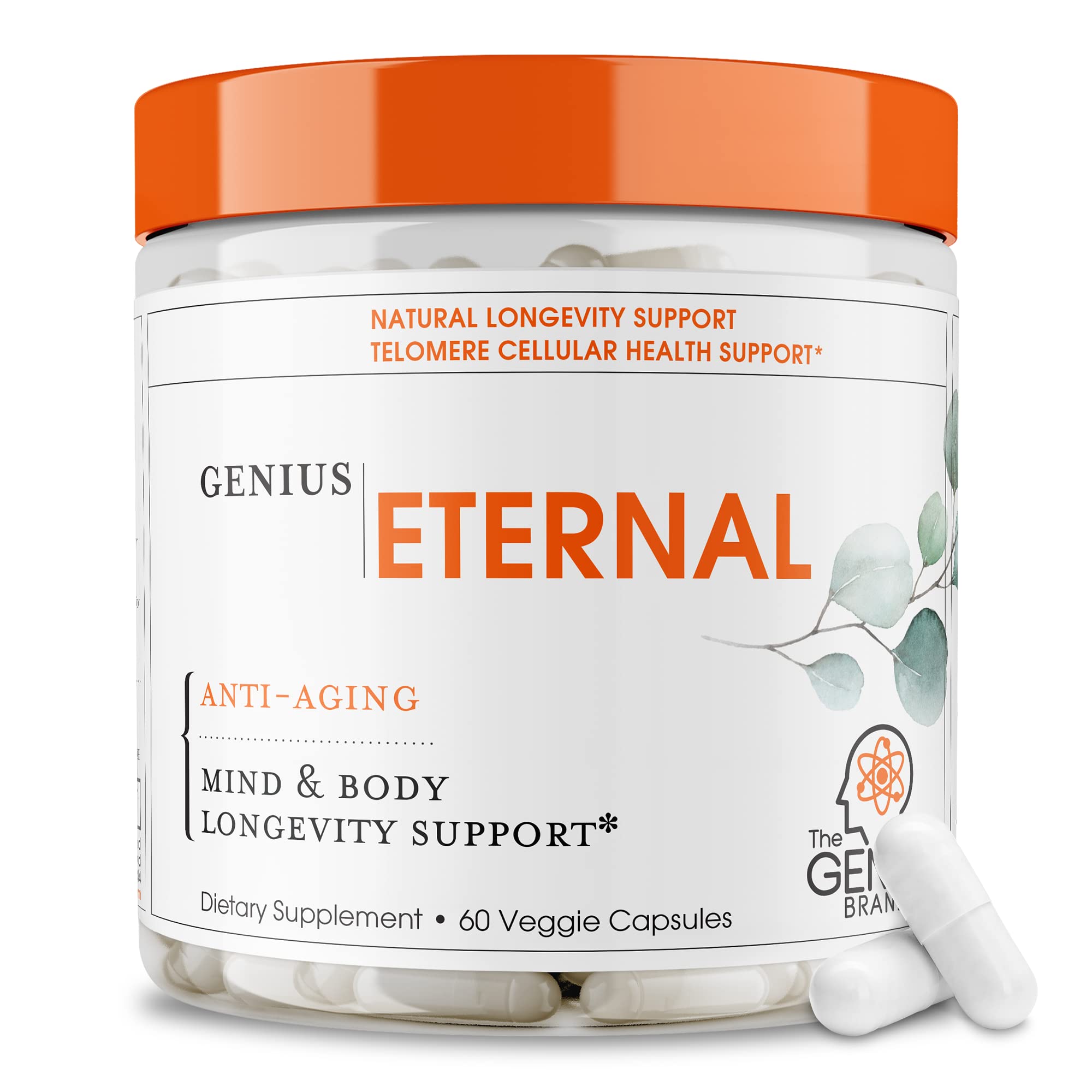 Cápsulas Antienvejecimiento De Telómeros Supplement Genius Eternal - Venta Internacional.