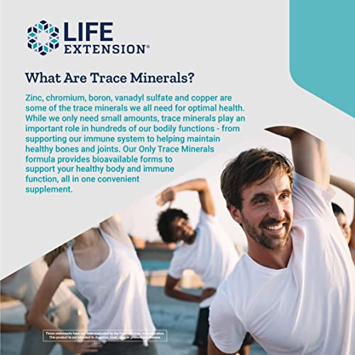 Foto 6 pulgar | Suplemento Life Extension Only Trace Minerals, 90 Cápsulas - Venta Internacional.