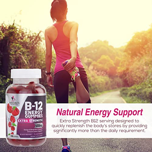 Foto 7 pulgar | Gomitas De Vitamina B12 Nature's Nutrition 4500 Mcg 120 Gomitas - Venta Internacional.