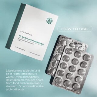Foto 3 | Tabletas De Agua De Hidrógeno Molecular Cymbiotika 12 Ppm 30 Tabletas - Venta Internacional.