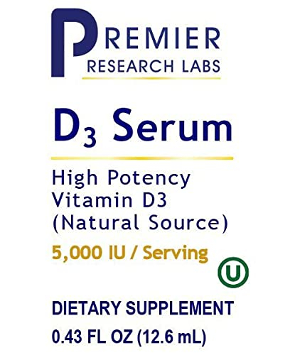 Foto 2 | Sérum De Vitamina D Premier Research Labs D3 12,68 Ml 5000 Ui - Venta Internacional.