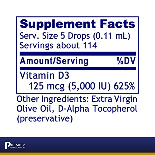Foto 6 | Sérum De Vitamina D Premier Research Labs D3 12,68 Ml 5000 Ui - Venta Internacional.