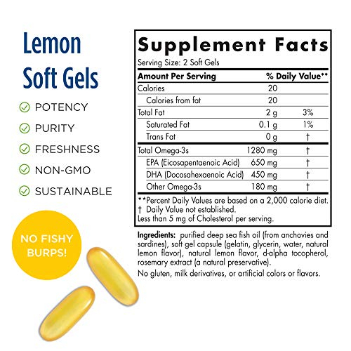 Foto 6 pulgar | Suplemento Nordic Naturals Ultimate Omega 1280 Mg 90% Gel Blando - Venta Internacional.