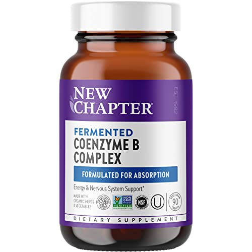 Complemente El Complejo De Vitamina B New Chapter 90 Tabletas - Venta Internacional.