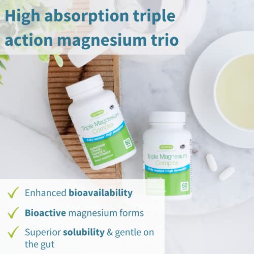 Foto 3 pulgar | Suplemento Igennus Triple Magnesium Complex 90 Cápsulas - Venta Internacional.